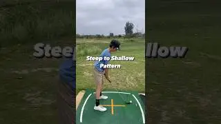 Steep-to-Shallow swing pattern 🏌️&zwj;♂️