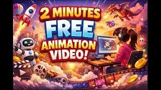 MAKE FULL 3D ANIMATION VIDEO FOR FREE FROM 2 MIN (FREE AND UNLIMITED)#Grok #3DCartoon #AIAnimation