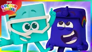 Сможете ли вы найти цвета? — Весёлый поиск слов! 🔎 | Дети изучают цвета | Цветные блоки