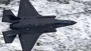 FAST JETS & SNOWY SCENES IN THE MACH LOOP