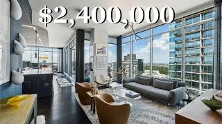 $2.4M Midtown Atlanta Condo For Sale I Atlanta Luxury Homes I Home Tours I #atlantarealestate