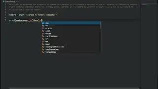 Ejercicio 3 - Cadenas - Programación en Python