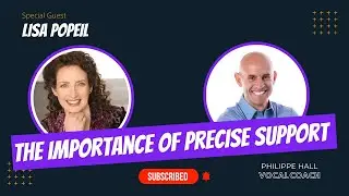 Lisa Popeil on Voice Masters Livestream :  Support, Belt & Singing Tips!