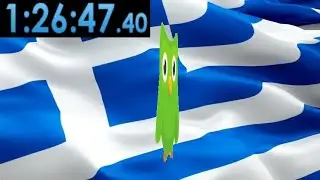 Duolingo Greek Speedrun 1:26:47.40