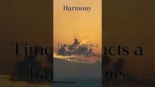 In the orchestra of life but Harmony #time #memories #shorts #motivation21