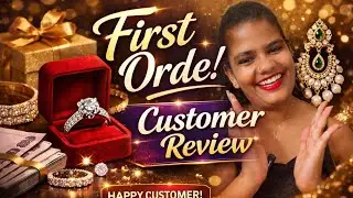 A story about our first order and customer review❤️. #customerservice #jewelleryreview #jewellery.