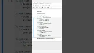 Master npm: 5 Essential Commands for Node.js Package Management #npm #JavaScript