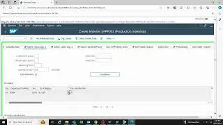 How to Create Materials in SAP Using MM01 : Step-by-Step Guide