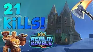 High Kill SOLO Realm Royale WIN Warrior Gameplay