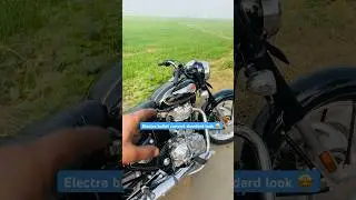 Electra bullet convert standerd look 🤩 🙏❤️#shorts #convert #bullet#rupendrabulletvlogs