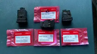 Honda Cr-v 2005 MK2 DIY - Switch Bulbs Change