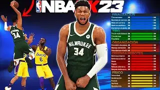 Mi Build GIANNIS ANTETOKOUNMPO es TÓXICO en NBA 2K23 😱 - El MEJOR Ala Pivot Penetrador NBA 2K23 💯