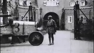 Aloha & Walter with Model T Fords in Holland 1924