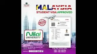 🇲🇾 Malaysia Student Visa Success | Mujtahidul Islam at Nilai University | Faith Overseas Ltd.