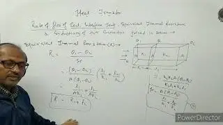 XI- 11.2: Physics, Thermal properties of matter Equivalent thermal conductivity :  BY- A. Prakash.