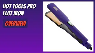 REVIEW (2025): Hot Tools Pro Flat Iron. Features