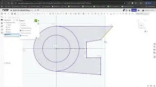 2025 Onshape: Базовый эскиз (подробный)