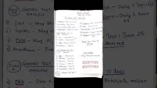 fmge study plan 2024 #fmge #2024shorts #study #neetpg #howtopassfmge