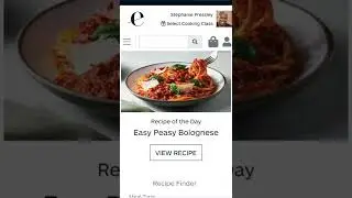 Epicure Recipe Search - Mobile