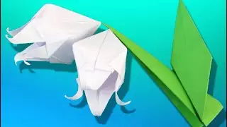 Origami : 🌷 Fleur de Muguet 💐