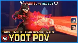 [ Ydot ] Grand Finals | VARREL VS REJECT | OWCS JPN Stage 3 Playoffs