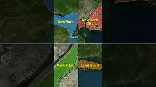 The Difference Between New York & NYC 🗽 Manhattan & Long Island 🤯