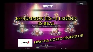 MIR 4 - 1OO LEGEND SUMMON TICKET NO LUCKY DROP CHANCE
