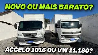 VW 11.180 2022 vs Mercedes Accelo 1016 2017 &ndash; Qual vale mais a pena?