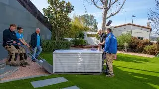 Delivering Chill Tubs: A Journey with Neda Pool & Superior Wellness