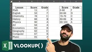 How to use VLOOKUP in Excel