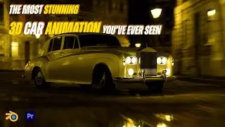 Rolls-Royce Silver Cloud Animated: A Stunning 3D Car Showcase (CGI) #blender #rollsroyce #animation
