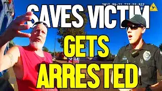 Officers Arrest Good Samaritan After Aiding Crash