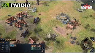 Age of Empires 4 - 1v1 Knights templar vs English Fast Win | Multiplayer Gameplay