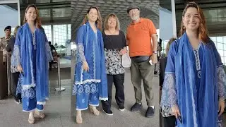 Tamanna Bhatia along with Family Got papped at Mumbai Airport 😍💖📸