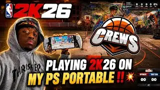 *NEW* PLAYING NBA2K26 WITH PLAYSTATION PORTAL‼️