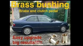 How to Install Brass Bushings for Your Clutch and Brake Pedals, BMW E36, e46 and z3.