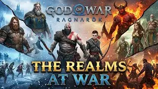 God of War Ragnar&ouml;k &ndash; The Realms at War | Full Mission Walkthrough | 4K HDR