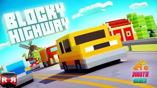 Blocky Highway Game with Dragger Bike Gameplay and made New High score|| Rohit Gaming