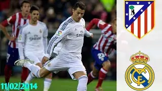 Atl&eacute;tico Madrid (0) vs (3) Real Madrid 11/02/2014 ● Copa del Rey 2013/2014 (Semi-final, second leg)