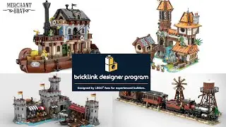 BRICKLINK DESIGNER PROGRAM | Series 4 | Five Designs Chosen