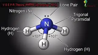 VSEPR Theory Explained in Hindi | Shapes of Molecules Class 11 | Chemistry NEET/JEE | Easy Trick