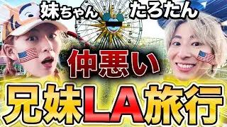 たろたんの消息確認⁉️ 不仲兄妹のLA旅行✨しかし、限界が...