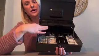Review of INFUN Large Cash Box with Money Tray and Combination Lock