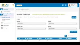 Promote/Transfer & Passout | eSM Electronic School Management | Cyber Advance Solutions