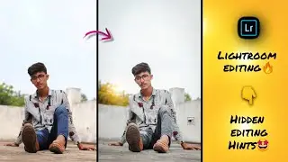 Lightroom Yellow-Grey Effects🔥|Lightroom hidden hints😍|Editing Tutorials 🤩|Usama Sk Editz