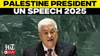 Mahmoud Abbas Live | Palestine President Goes All Out Against Israel | United Nations | UNGA 2025