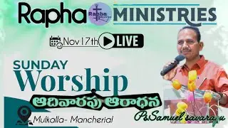 Pastor Samuel Savarapu's Live broadcast