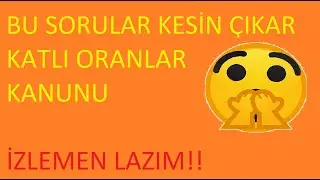 KATLI ORANLAR KANUNU KARŞINIZA KESİN ÇIKACAK 5 SORU