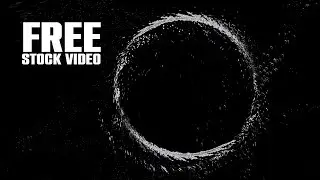 Water Ring Splashes In A Circle Flow (Water Bender) - Free Stock Footage