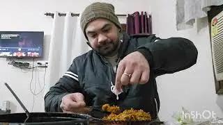 CHILLI MUSHROOM DRY || CHAP BIRYANI || SPICY || AFFORDABLE || VEER JI MALAI CHAAP VALE || AWESOME 👌 